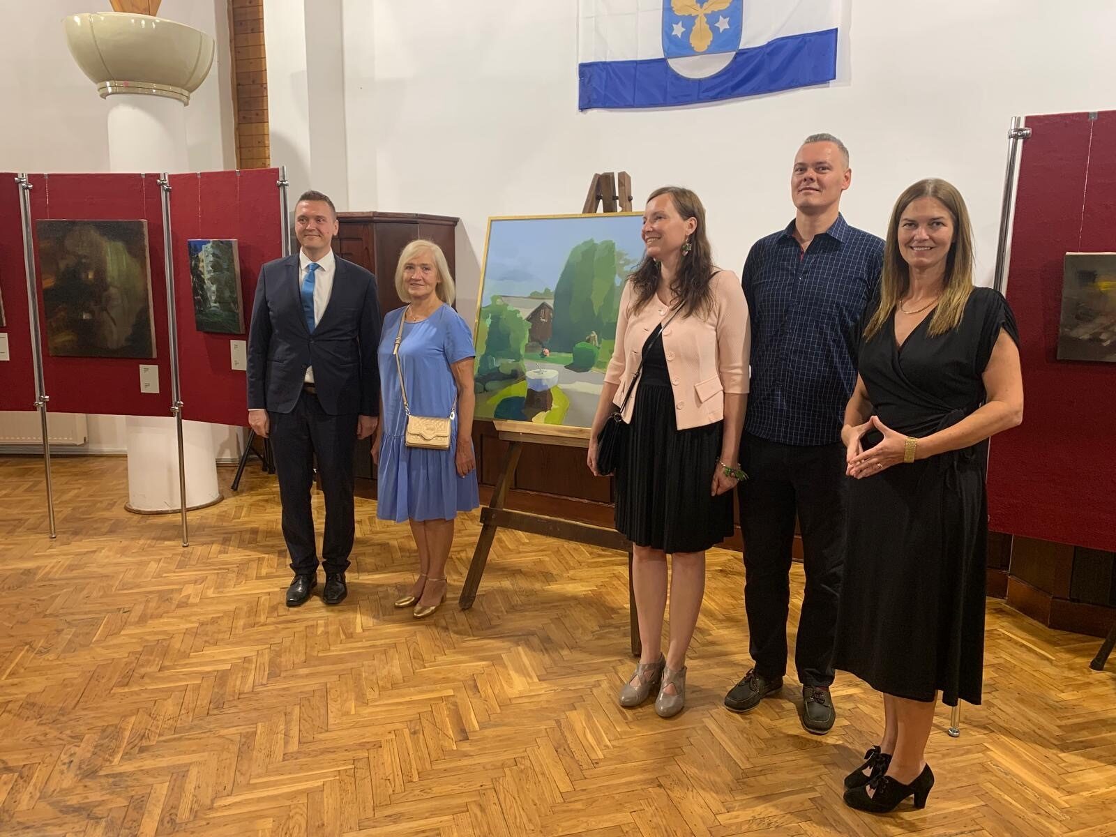 Armanda Kanaviņa gleznu izstāde “Bezmiegs” Ungārijā.