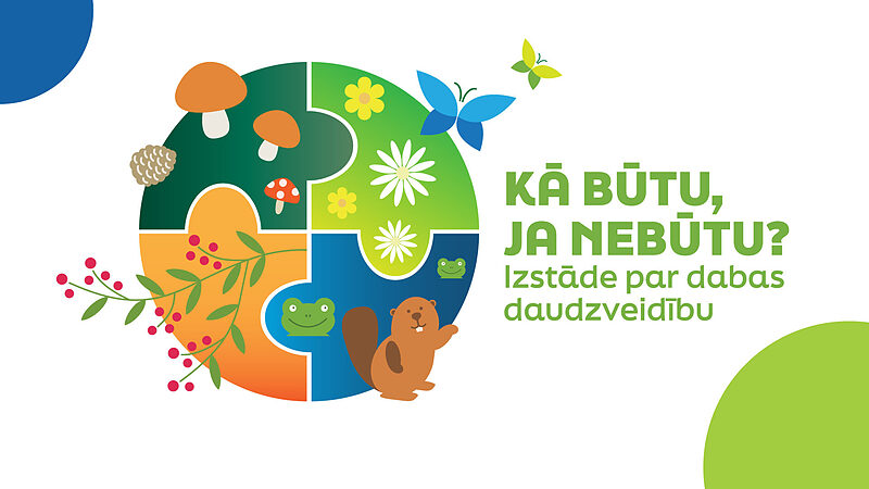 No 25.09.2026. skatāma izstāde par dabas daudzveidību  „Kā būtu, ja nebūtu?”